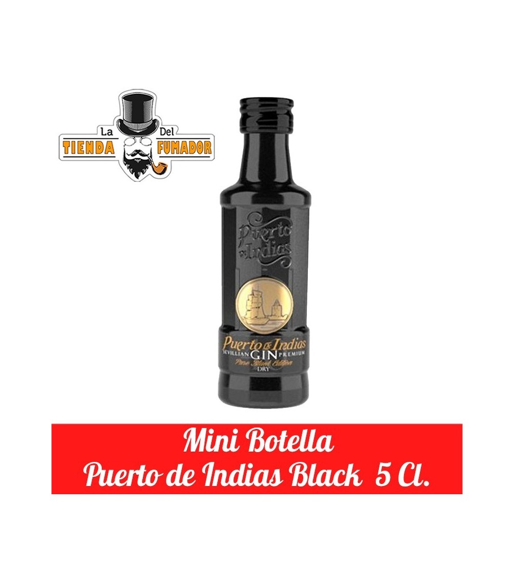 Minibotella de PUERTO DE INDIAS BLACK