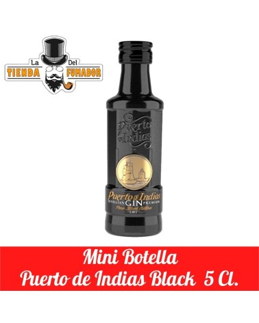 Minibotella de PUERTO DE INDIAS BLACK