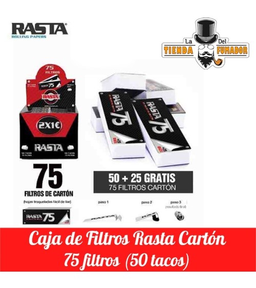 FILTROS DE CARTON RASTA