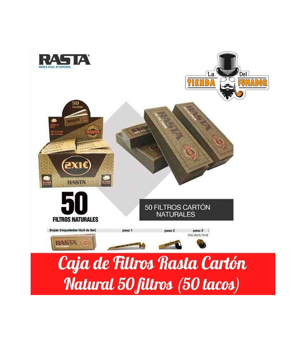 FILTROS DE CARTON BIO RASTA BARATOS