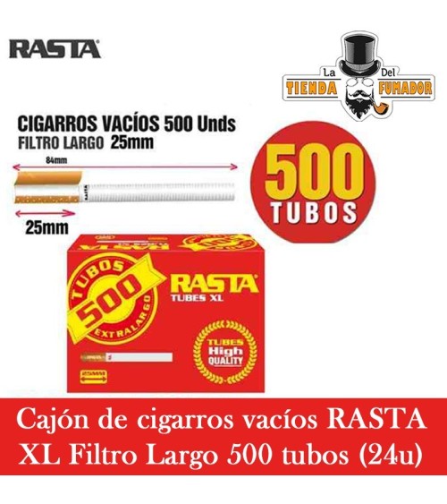 TUBOS RASTA 500 FILTRO X-LONG 25MM