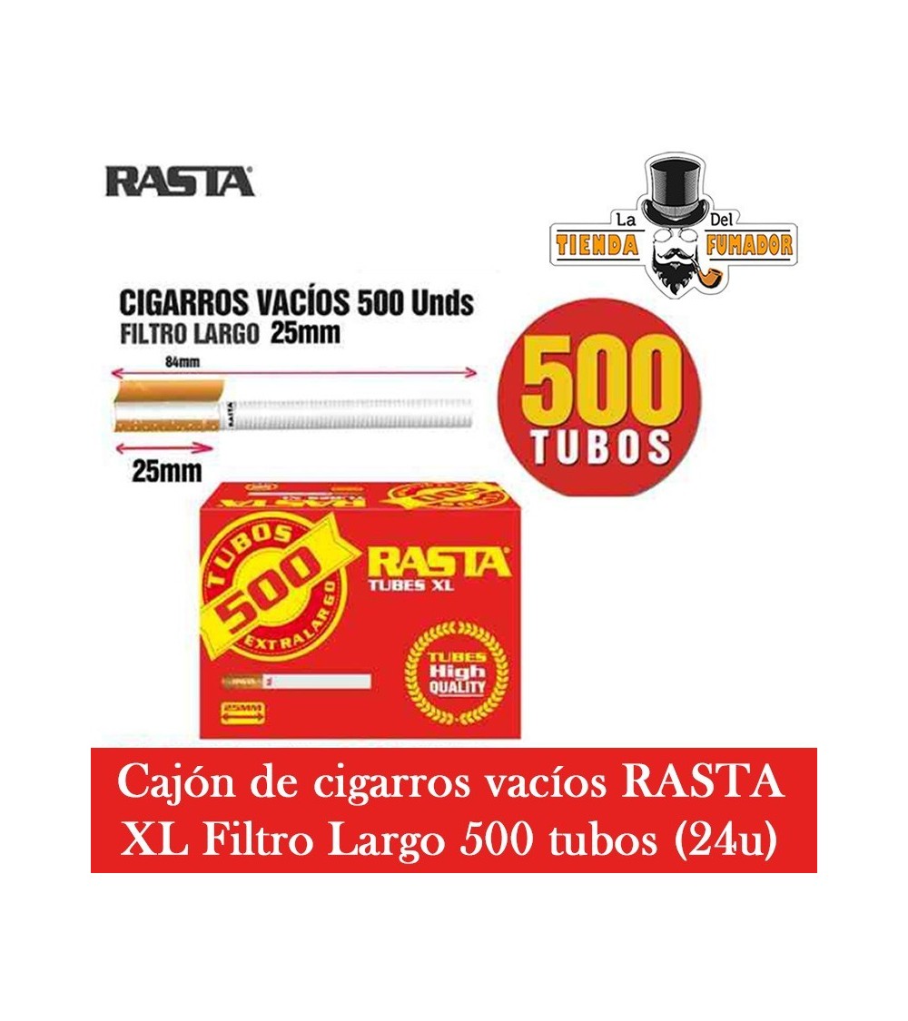 TUBOS RASTA 500 FILTRO X-LONG 25MM