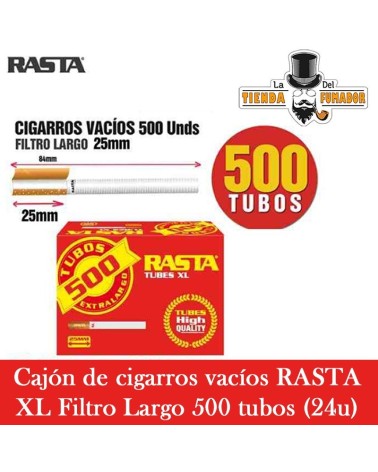 TUBOS RASTA 500 FILTRO X-LONG 25MM
