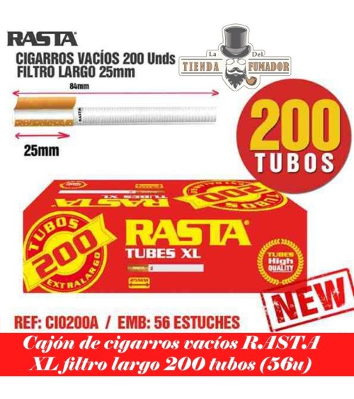 CIGARROS FILTRO LARGO RASTA