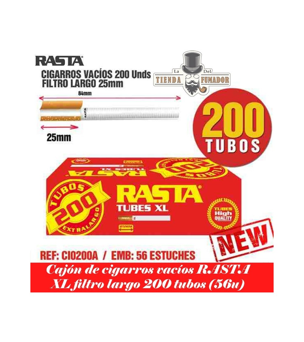 CIGARROS FILTRO LARGO RASTA