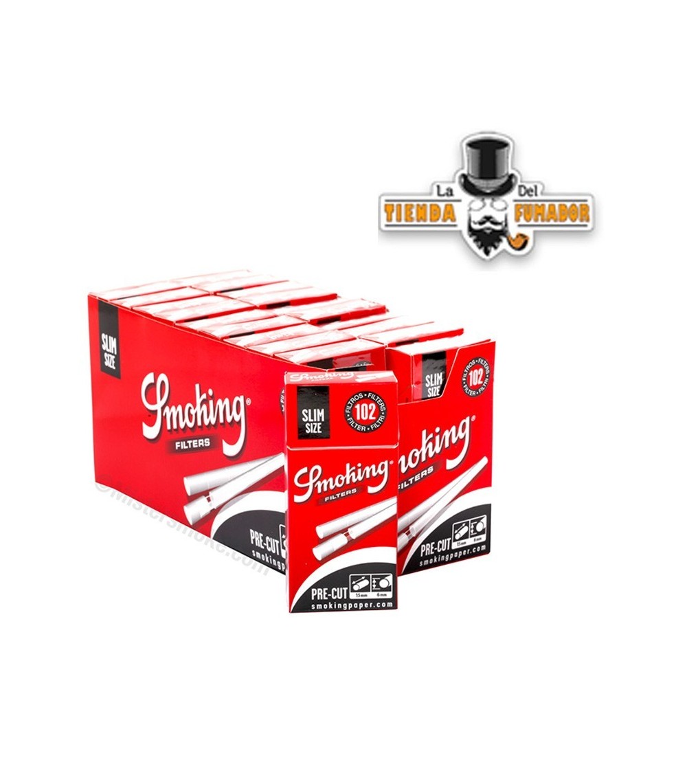 FILTROS SMOKING SLIM 6MM 102 FILTROS (20U)