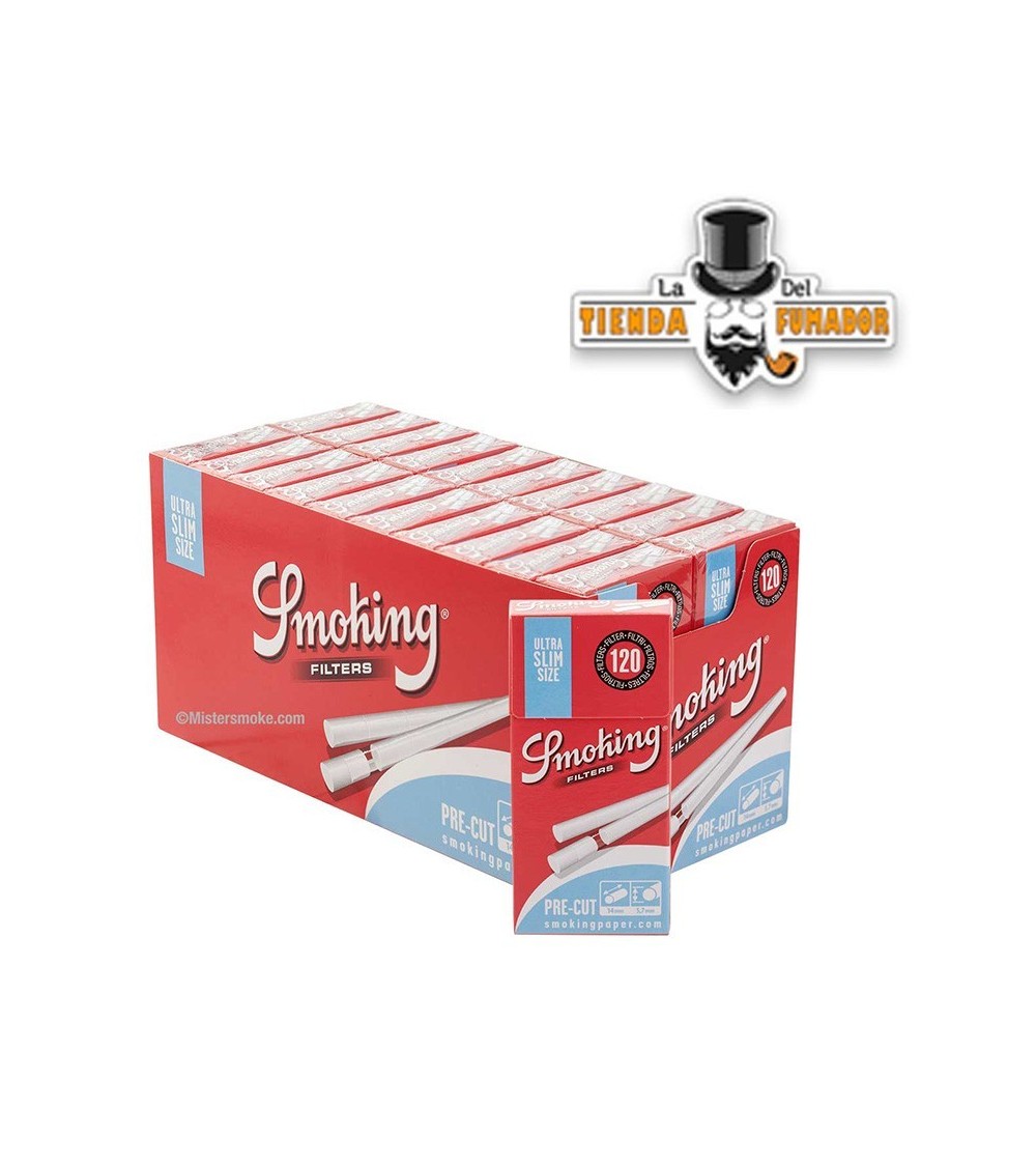 FILTROS SMOKING ULTRA SLIM 5,7MM 120 FILTROS (20U)