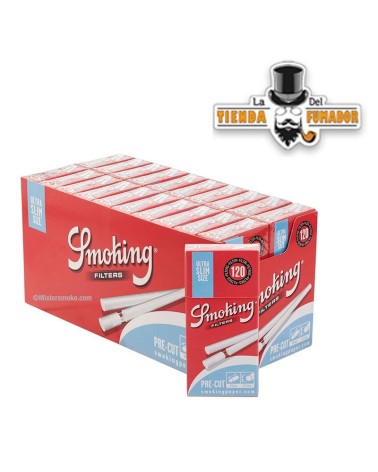 FILTROS SMOKING ULTRA SLIM 5,7MM 120 FILTROS (20U)