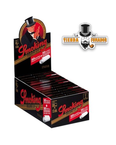 PAPEL SMOKING DELUXE 78MM + TIPS (24U)