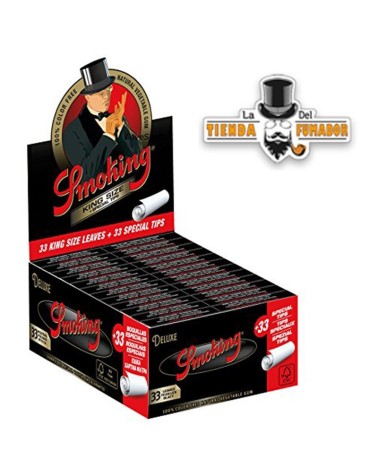 PAPEL SMOKING 110MM + TIPS (24U)