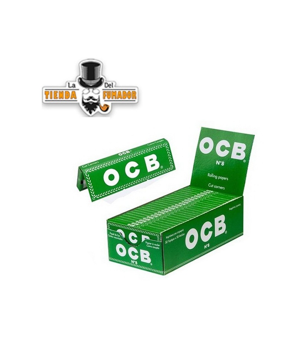 PAPEL OCB VERDE N8 70MM (50U)