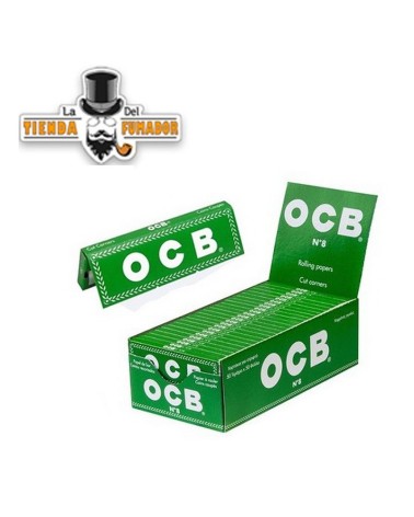 PAPEL OCB VERDE N8 70MM (50U)
