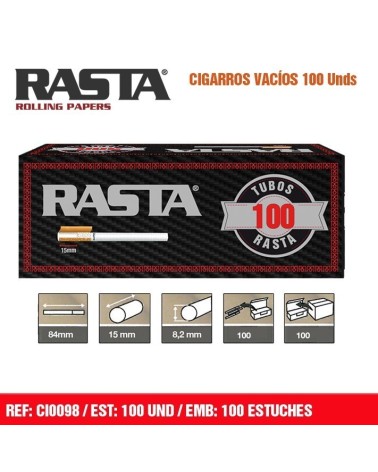RASTA TUBOS 100