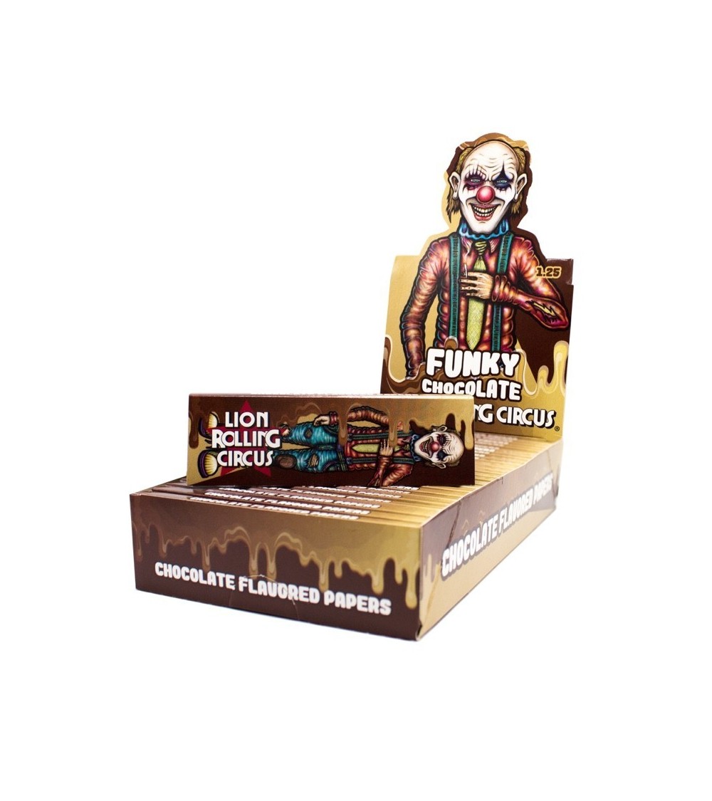 PAPEL LION ROLLING CIRCUS FUNKY CHOCOLATE (25U)