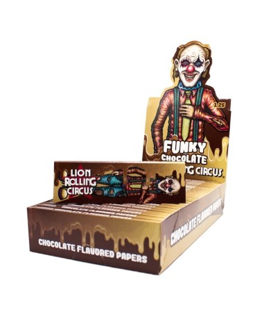 PAPEL LION ROLLING CIRCUS FUNKY CHOCOLATE (25U)