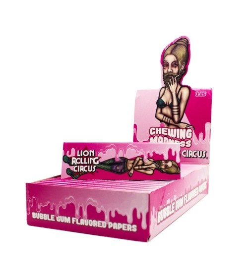 PAPEL LION ROLLING CIRCUS BUBBLE GUM (25U)