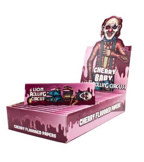PAPEL LION ROLLING CIRCUS CHERRY (25U)