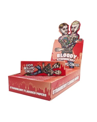 PAPEL LION ROLLING CIRCUS BLOODY STRAWBERRY (25U)
