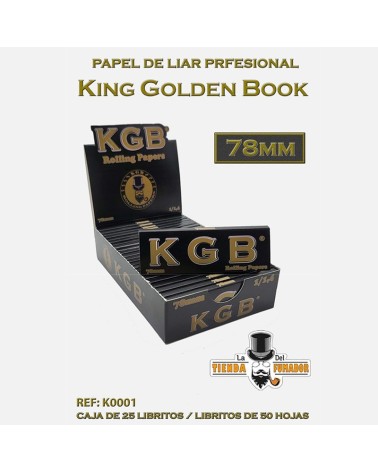 PAPEL DE FUMAR KGB 78MM (25U)