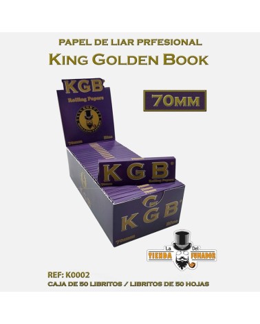PAPEL DE FUMAR KGB 70MM BLUE (50U)