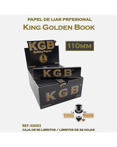 PAPEL DE FUMAR KGB 110MM SLIM (50U)