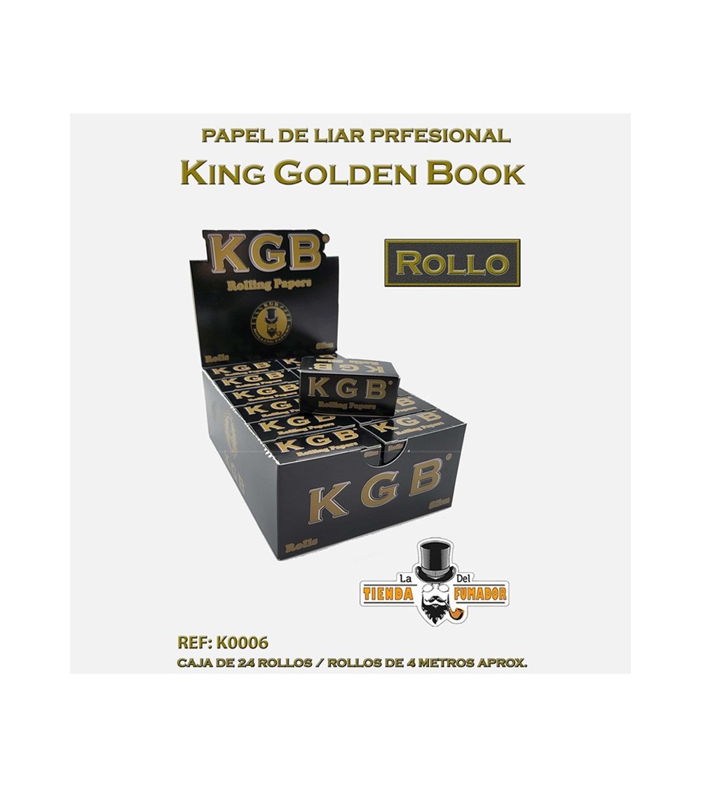 PAPEL DE FUMAR KGB ROLLO (4MTS APROX)