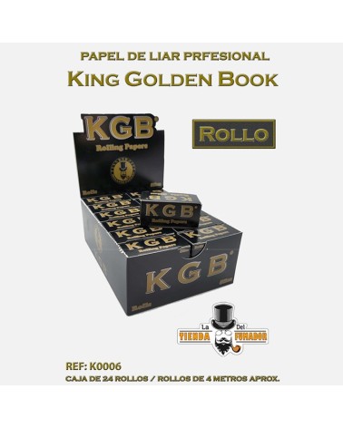 PAPEL DE FUMAR KGB ROLLO (4MTS APROX)