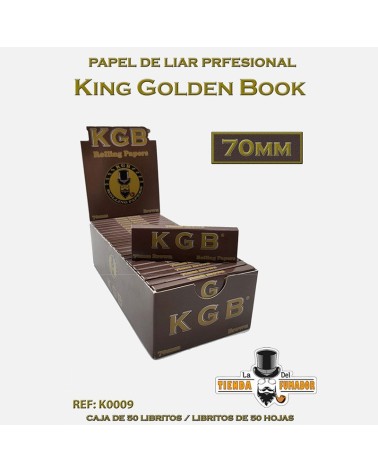 PAPEL DE FUMAR KGB 70MM NATURAL (50U)