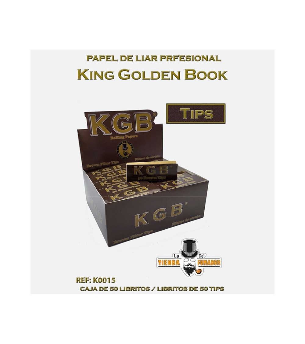 FILTROS DE CARTÓN TIPS NATURAL KGB (50U)