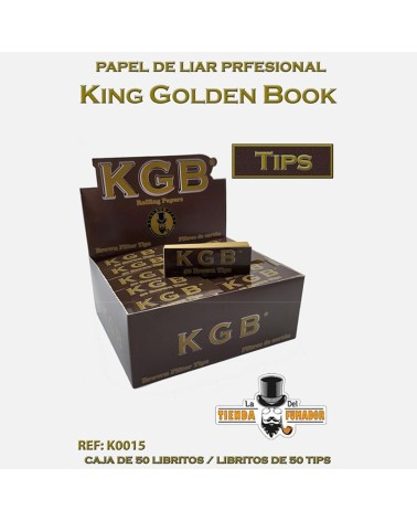 FILTROS DE CARTÓN TIPS NATURAL KGB (50U)
