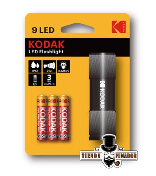 LINTERNA LED KODAK NEGRA