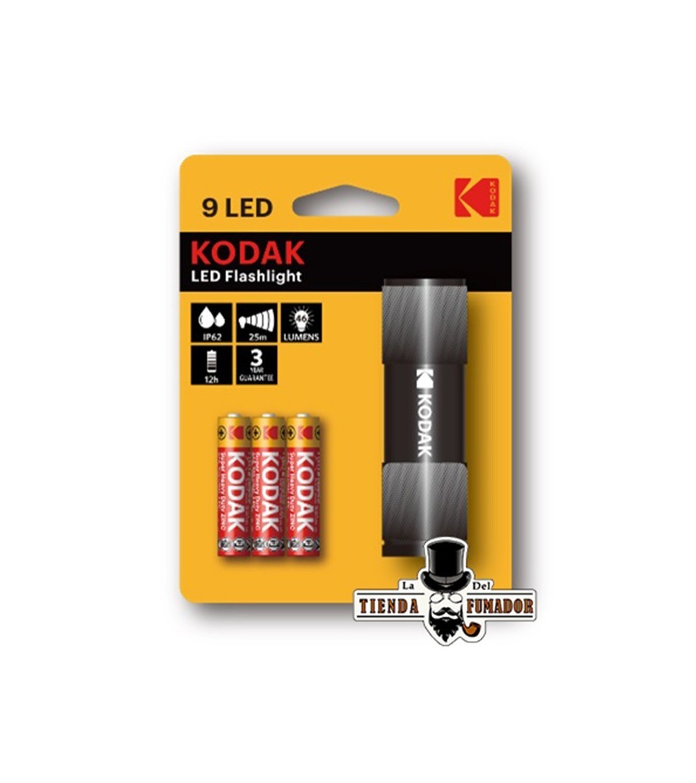 LINTERNA LED KODAK NEGRA