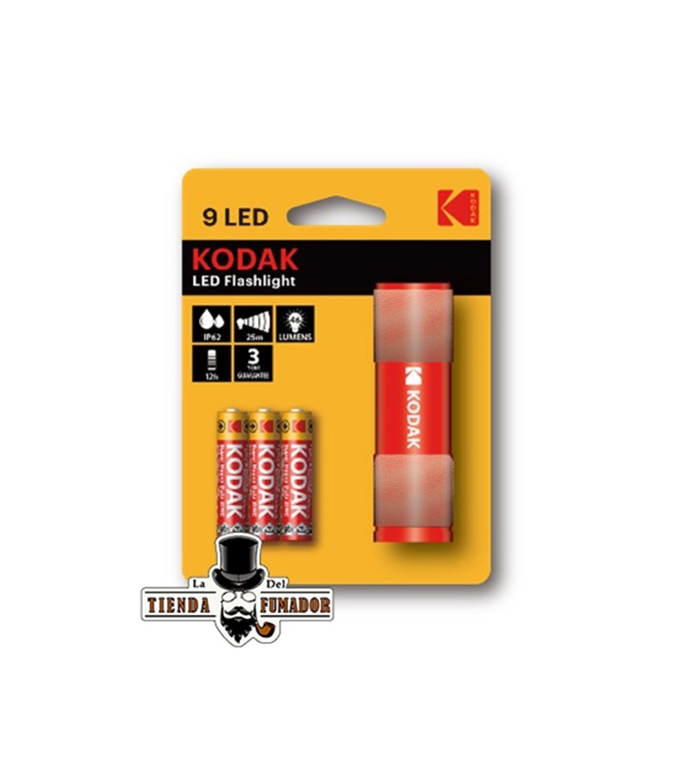 LINTERNA LED KODAK ROJA