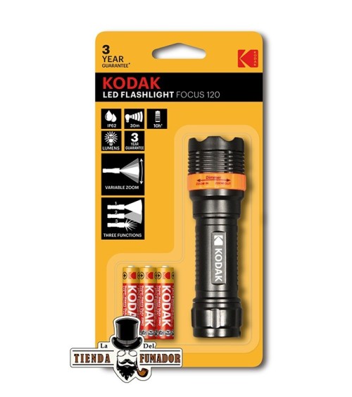 LINTERNA LED KODAK FLASHLIGHT FOCUS 120
