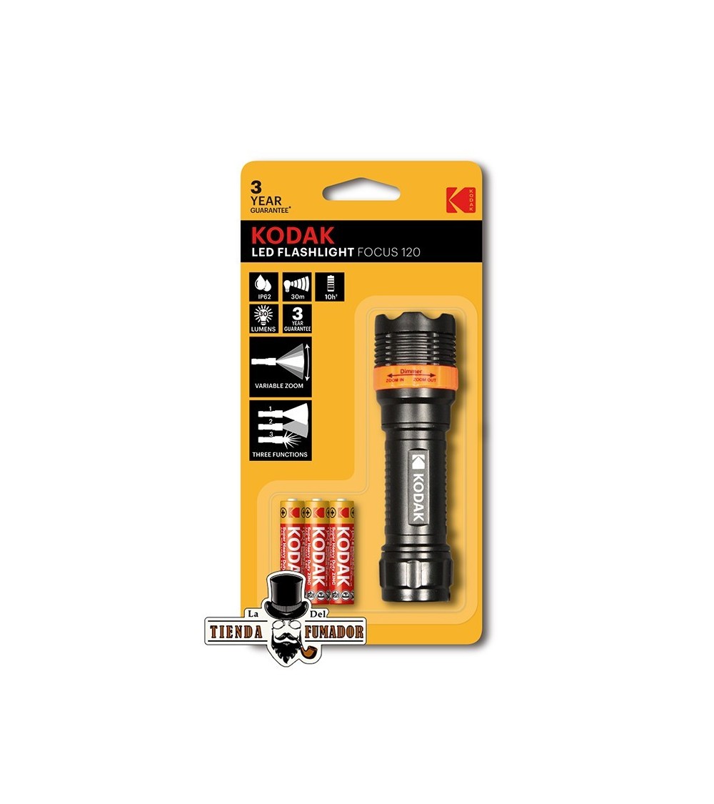 LINTERNA LED KODAK FLASHLIGHT FOCUS 120