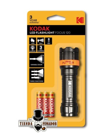 LINTERNA LED KODAK FLASHLIGHT FOCUS 120