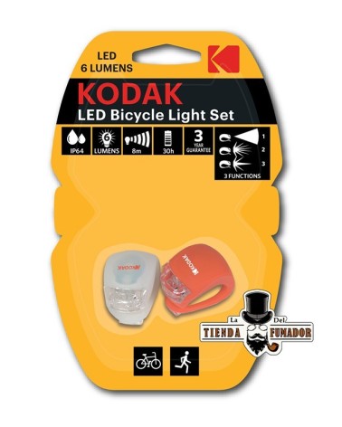 LINTERNA LED KODAK BICYCLE LIGHT SET