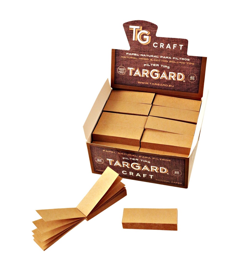 BOQUILLAS DE CARTON TARGARD NATURAL