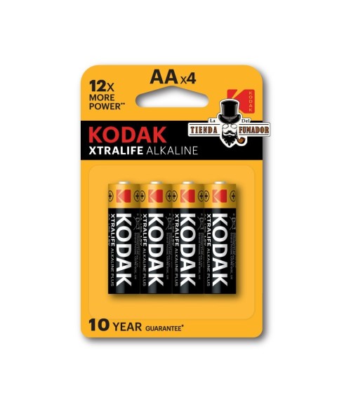 PILAS KODAK ALCALINAS AA (BLISTER 4 UNIDADES)