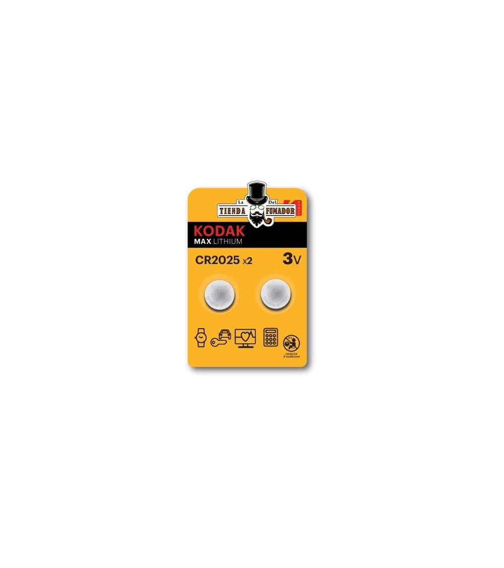 PILAS KODAK LITIO CR2025 (BLISTER 2 UNIDADES)