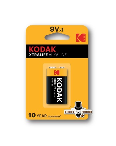 PILA KODAK ALCALINA 9V (BLISTER 1 UNIDAD)