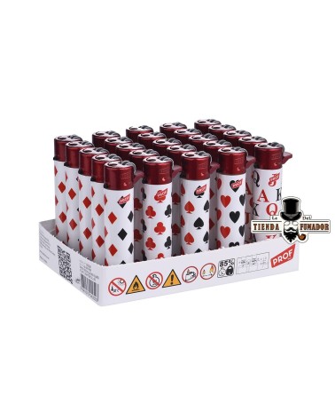 ENCENDEDOR PROF RED PLAYING CARDS (25U)