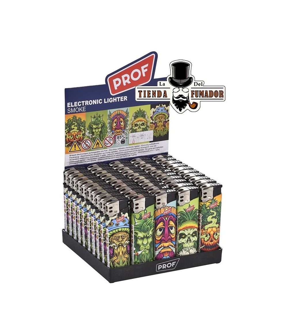 ENCENDEDOR PROF ELECTRONICO SMOKING HEADS (50U)