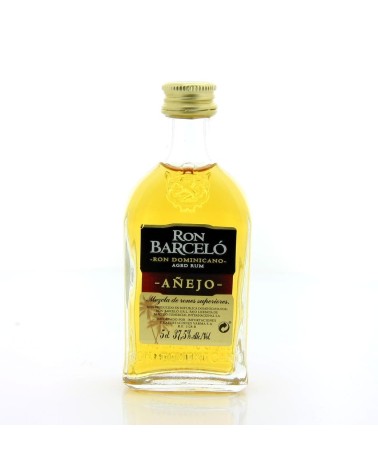 MINI BOTELLA RON BARCELO 50ML