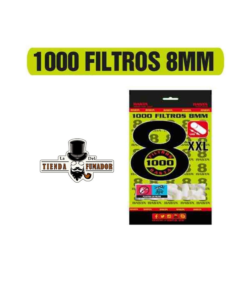 FILTROS RASTA 8MM