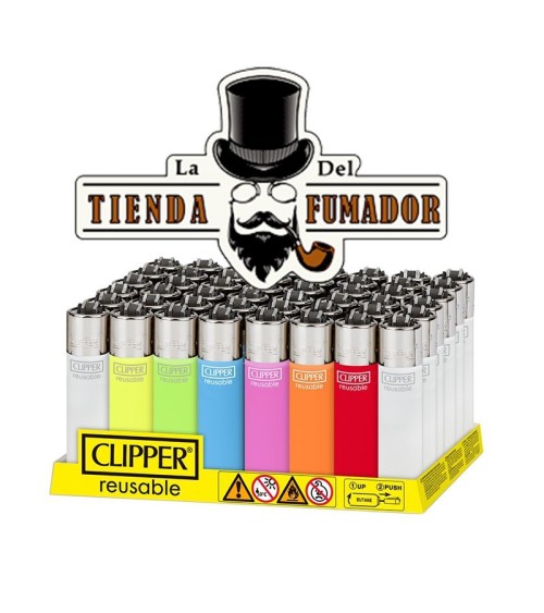 CLIPPER TRANSPARENTE 48 UNIDADES