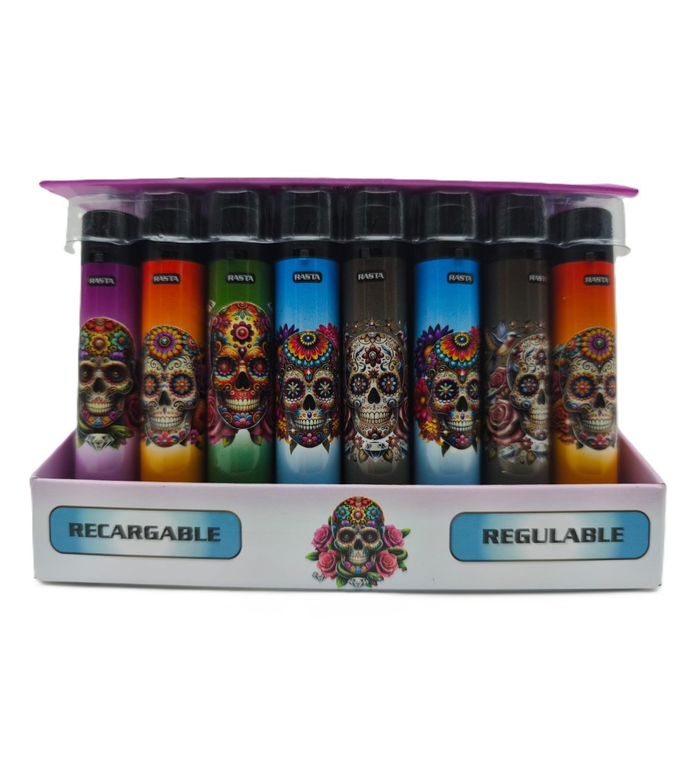 ENCENDEDOR DE PIEDRA DE LA MARCA RASTA RECARGABLE Y REGULABLE