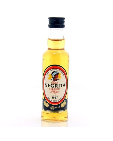 MINI BOTELLA RON NEGRITA