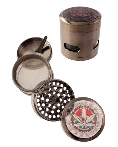 GRINDER ALUMINIO HOJA MARIA