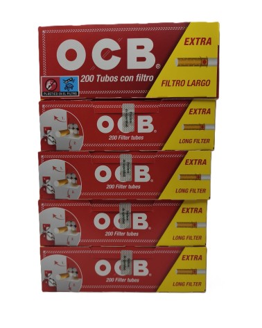 CIGARRILLOS VACIOS OCB FILTRO LARGO
